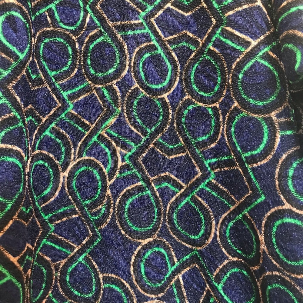 Long-Sleeve Patterned Duster - Picture 3 of 3